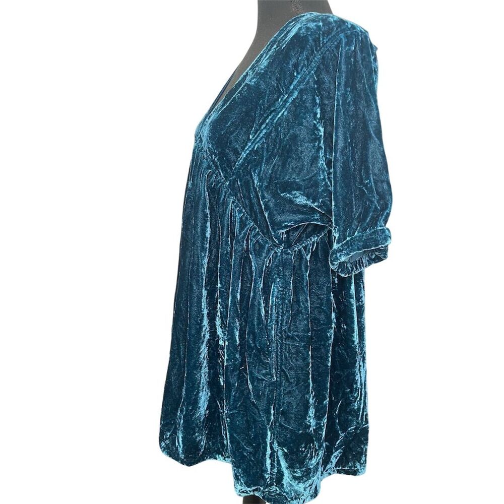 Free People Ivy Velvet Mini Dress Size Small $98 EUC - Picture 6 of 12